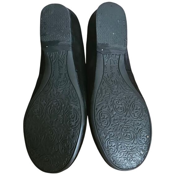 Clarks Artisan Concert Jazz black suede slip-on loafers. Size 7 - Picture 4 of 4